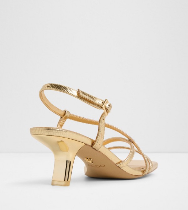 Aldo  Sandals - Gold Heels