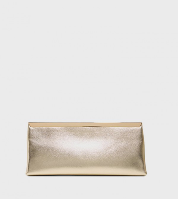 كول ات سبرنج  شنط كلاتش - ذهبي حقائب يد