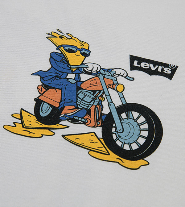 ليفايز ليفايز - أبيض تي شيرتات