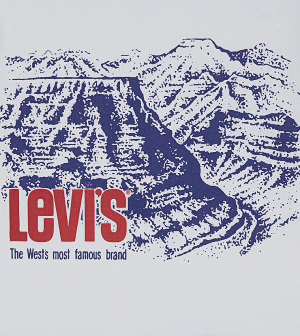 ليفايز ليفايز - أبيض تي شيرتات