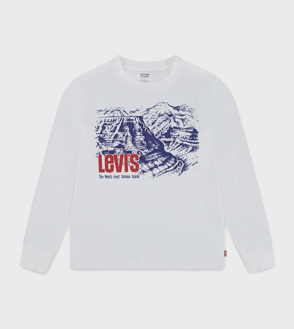 ليفايز ليفايز - أبيض تي شيرتات