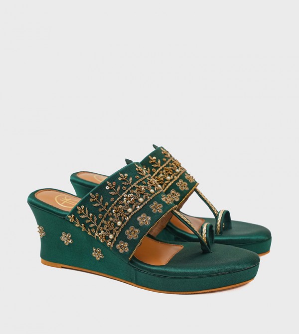 Shop Lovekaari Shop Lovekaari - Green Wedges