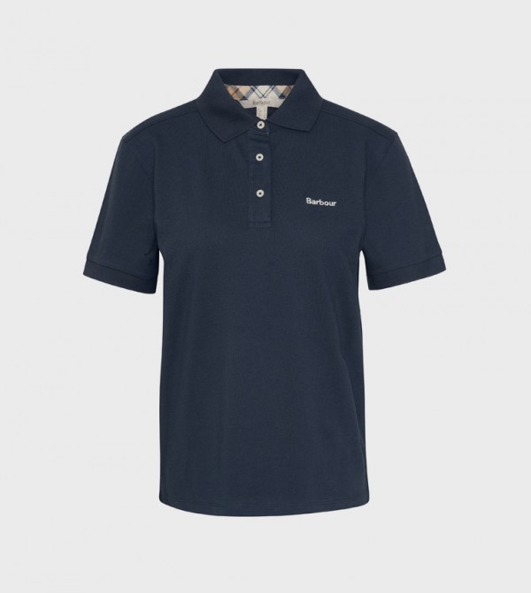 Barbour  - Navy Polo T-shirts
