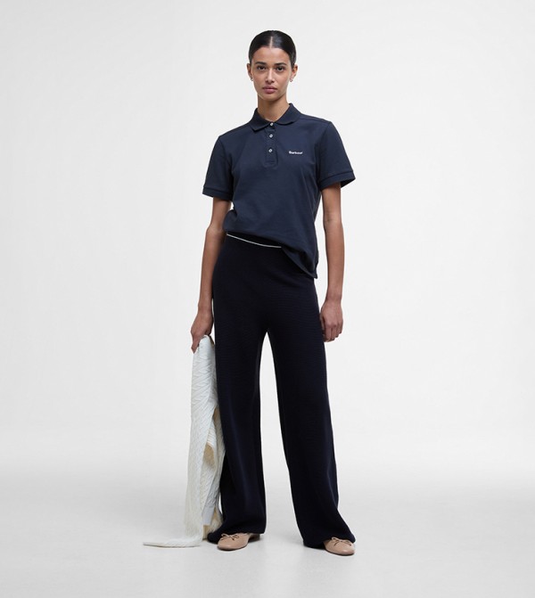 Barbour  - Navy Polo T-shirts