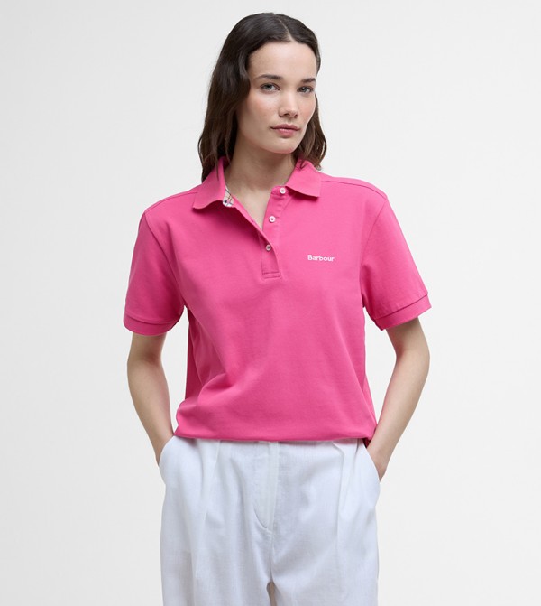 Barbour Barbour - Pink Polo T-shirts