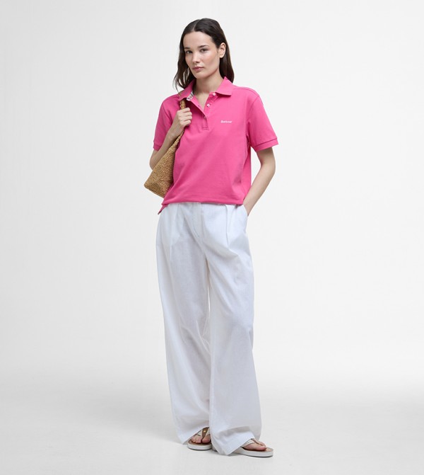 Barbour Barbour - Pink Polo T-shirts