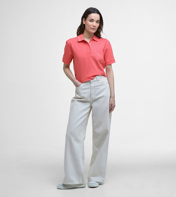 Barbour Clothing - Coral Polo T-shirts