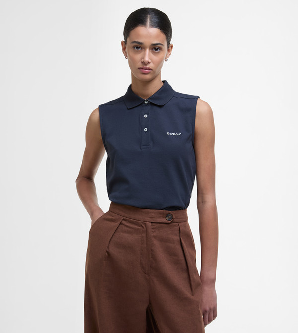 Barbour Barbour - Navy Polo T-shirts