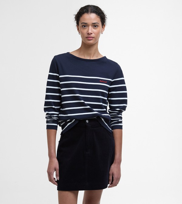 Barbour  - Navy Casual T-Shirts
