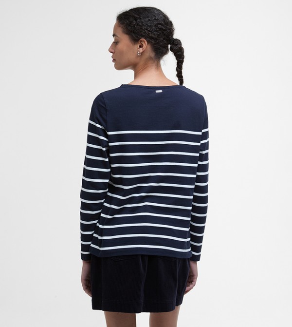Barbour  - Navy Casual T-Shirts