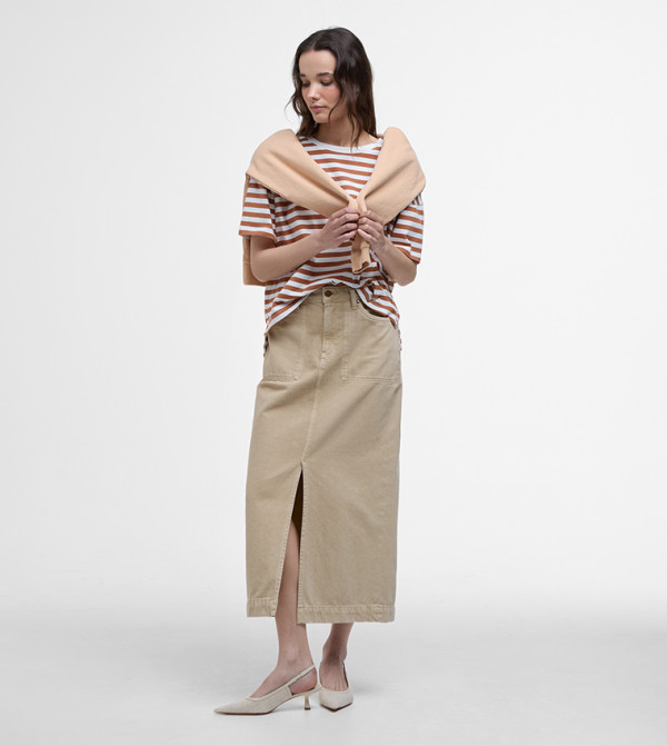 باربور  تيشيرتات  - بني  تيشيرتات كاجوال