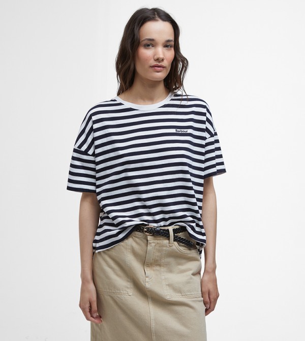 Barbour  - Navy Casual T-Shirts