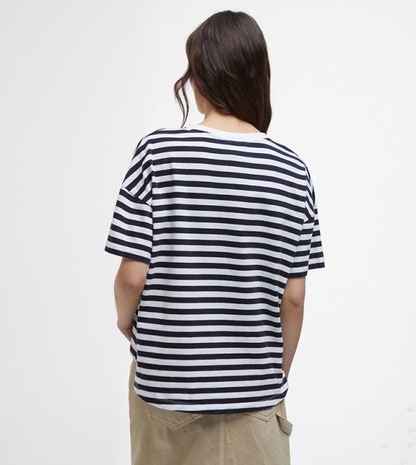 Barbour  - Navy Casual T-Shirts