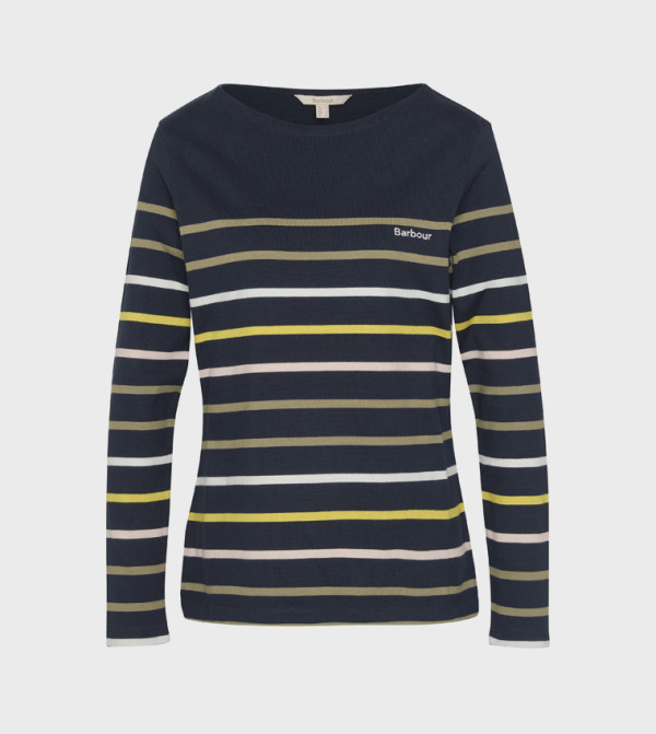 Barbour  Clothing - Navy Casual T-Shirts