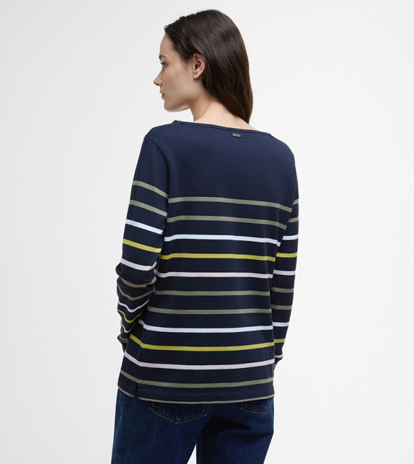 Barbour  Clothing - Navy Casual T-Shirts