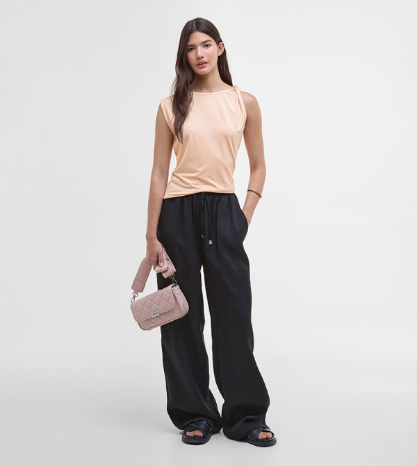 Barbour Barbour - Peach Sleeveless Tops