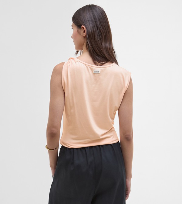 Barbour Barbour - Peach Sleeveless Tops