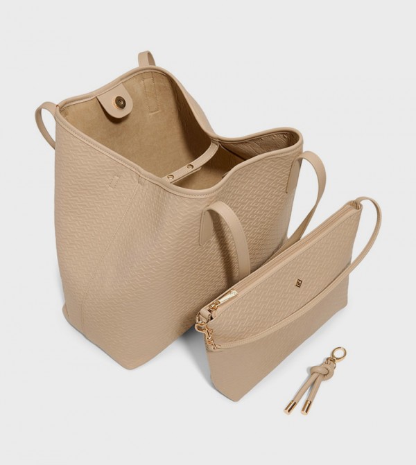 Call it Spring Call It Spring - Taupe Tote Bags