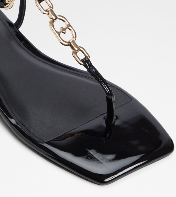 Aldo Aldo - Black Flat Sandals