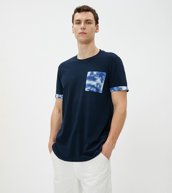 Koton - Outlet Koton - Outlet - Navy Casual T-Shirts