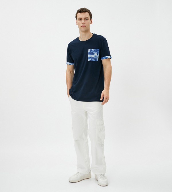 Koton - Outlet Koton - Outlet - Navy Casual T-Shirts