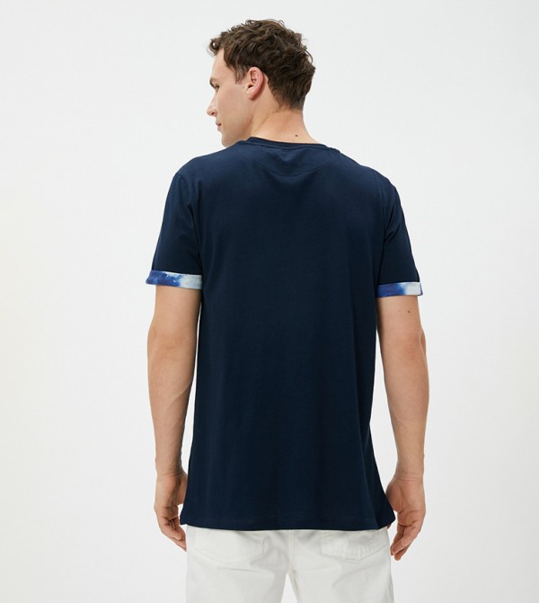 Koton - Outlet Koton - Outlet - Navy Casual T-Shirts