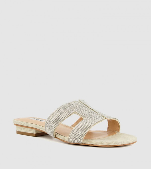 Dune London Dune London - Silver Block Heels