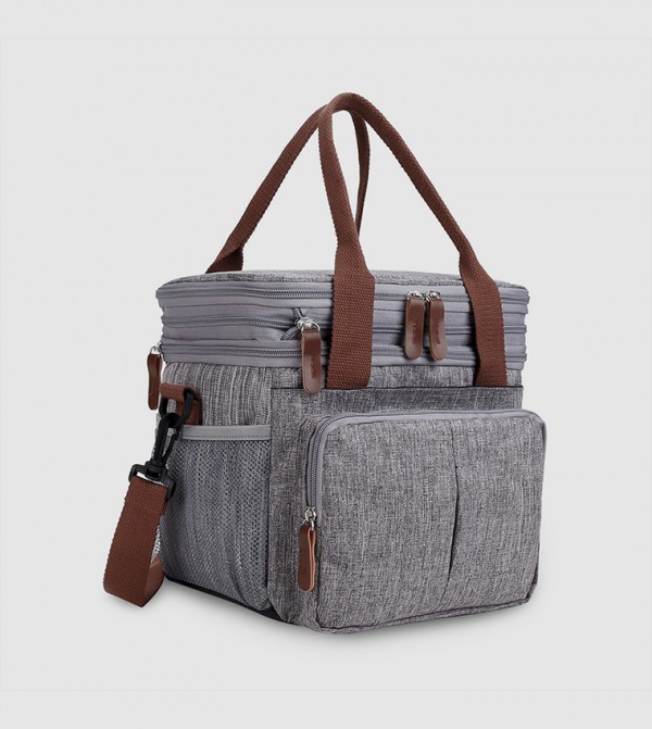 Little Story  - Grey Lunch Bags