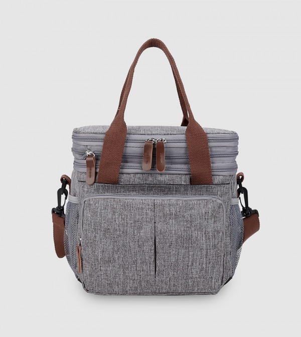 Little Story  - Grey Lunch Bags