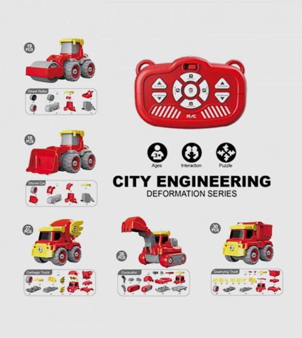 Little Story  - Red FRICTION WHEELS & SETS