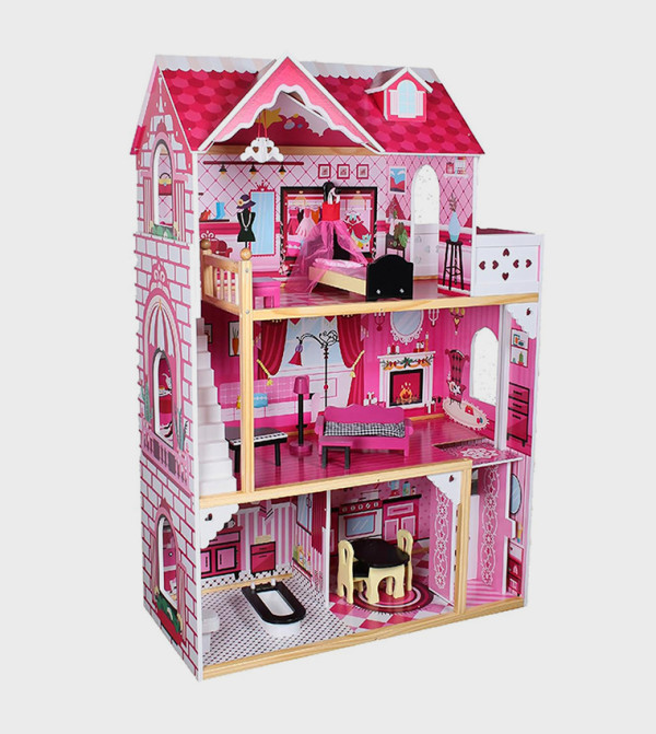 Little Story  TOYS - Pink Baby Doll House