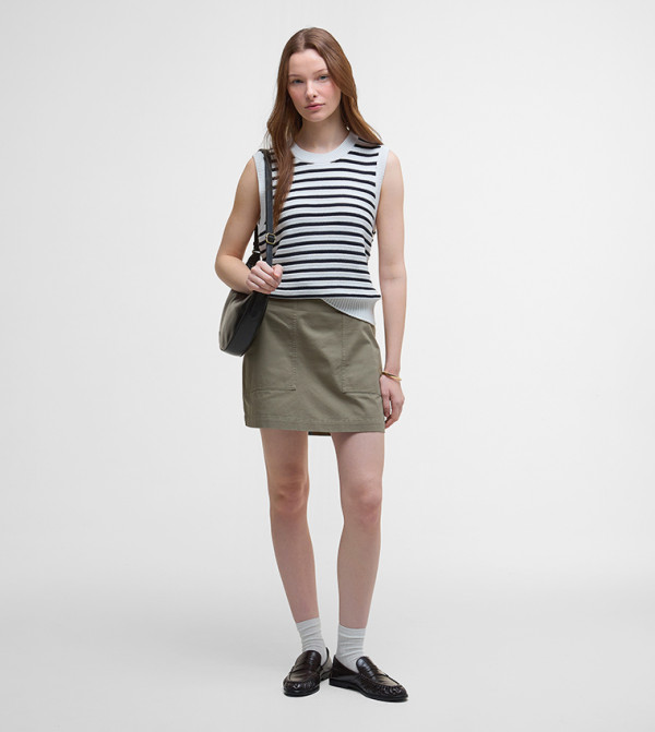 Barbour  - Khaki Mini Skirts