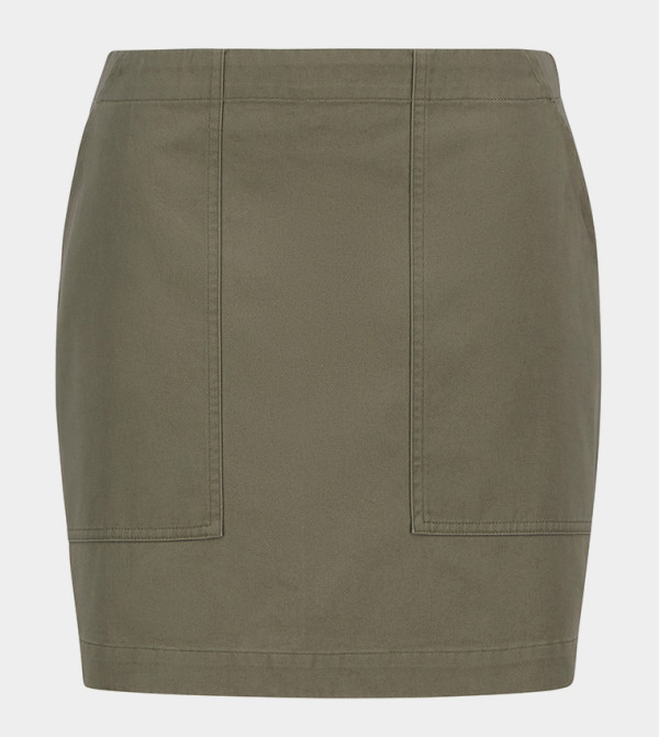 Barbour  - Khaki Mini Skirts