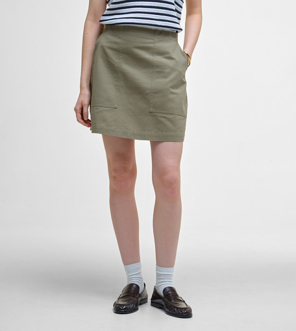 Barbour  - Khaki Mini Skirts