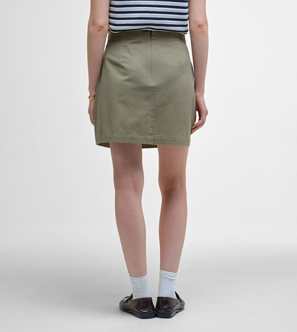 Barbour  - Khaki Mini Skirts