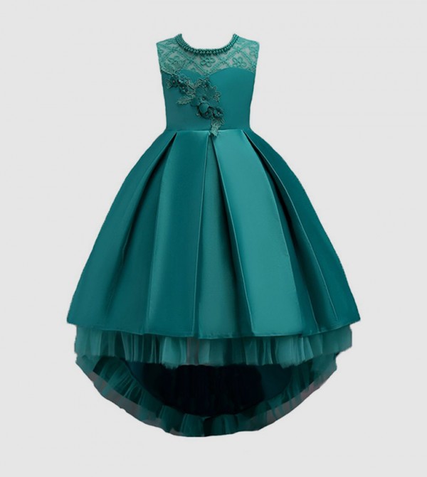 Ddaniela  Party Dress - Green Party Dress