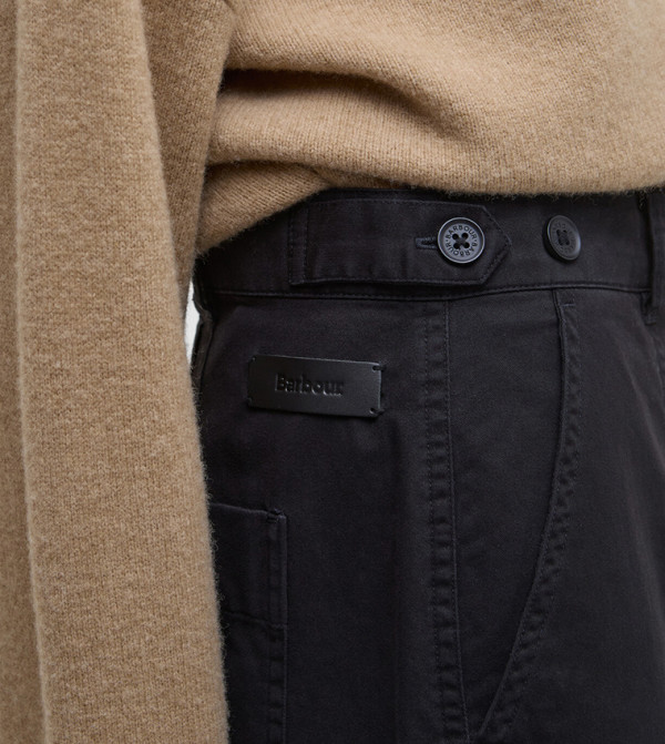 Barbour  Clothing - Black Casual Pants