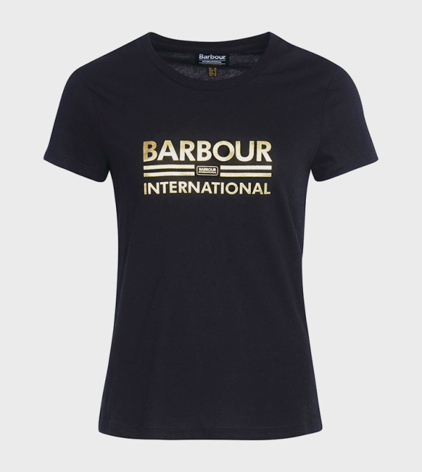 Barbour Barbour - Black Short Sleeve T-Shirts