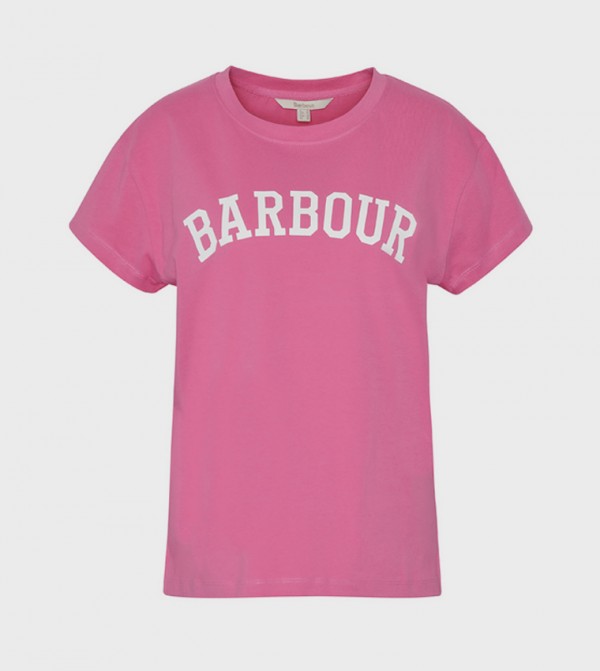 Barbour  - Pink Casual T-Shirts