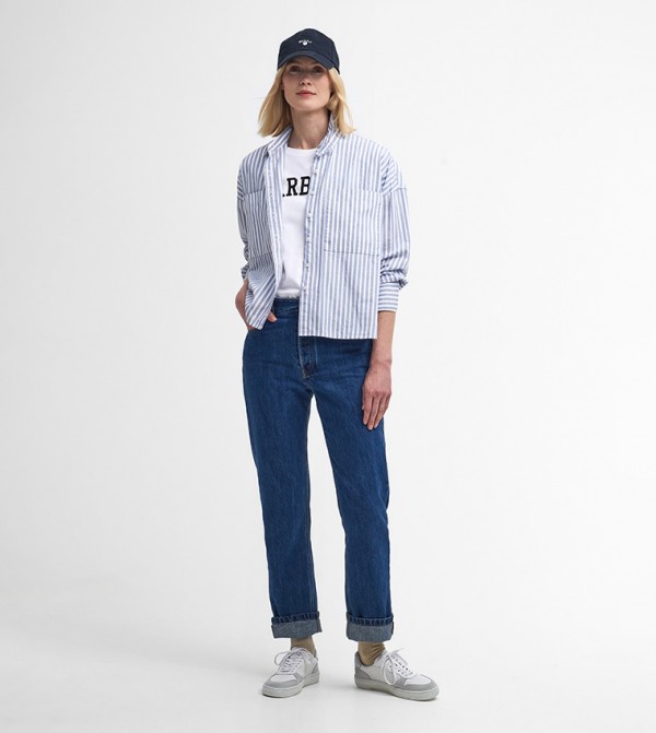 Barbour  - White Casual T-Shirts
