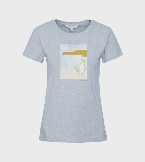Barbour  - Grey Casual T-Shirts