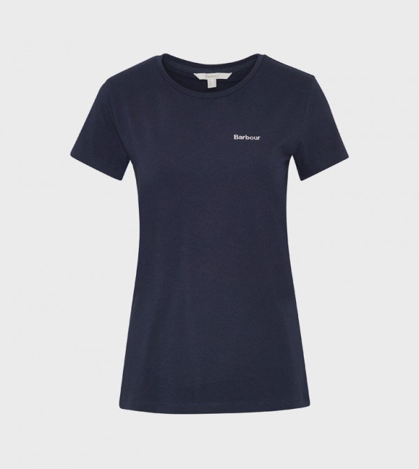 Barbour Barbour - Navy Casual T-Shirts