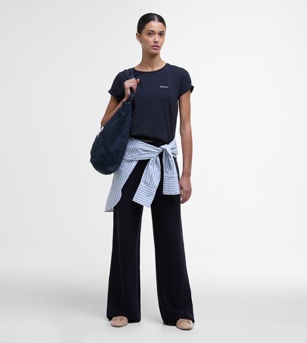 Barbour Barbour - Navy Casual T-Shirts