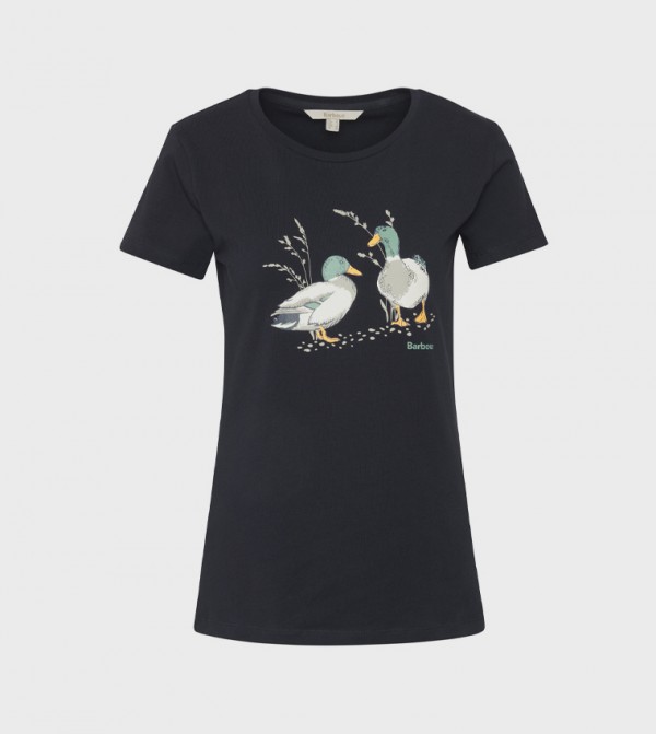 Barbour  - Navy Casual T-Shirts