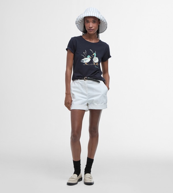 Barbour  - Navy Casual T-Shirts