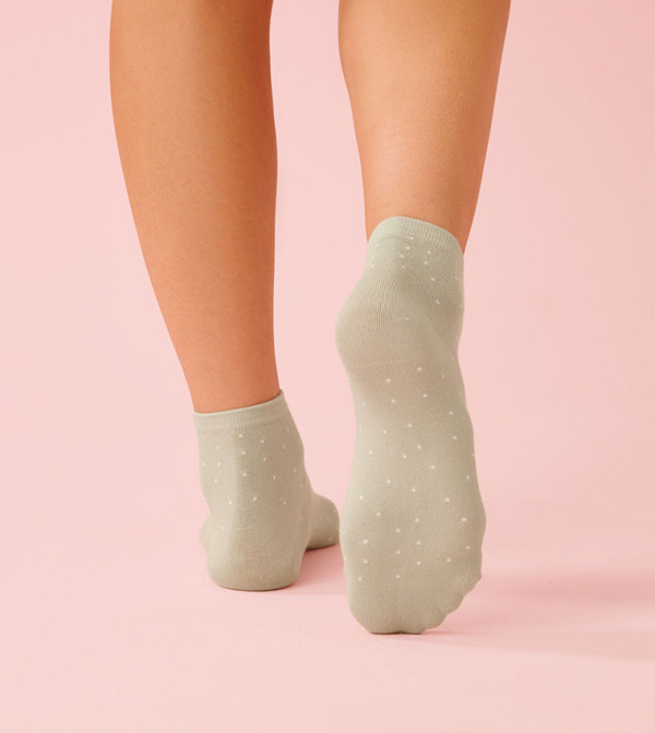 لافي ان روز  جوارب   - أخضر Ankle Length Socks