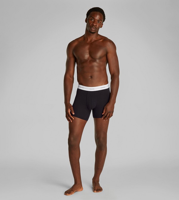 Calvin Klein  Clothing - Black Trunks & Briefs
