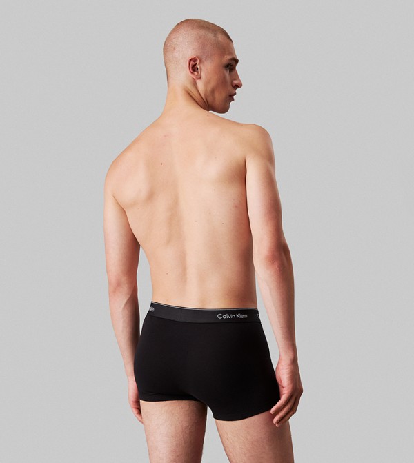 Calvin Klein  - Black Trunks & Briefs