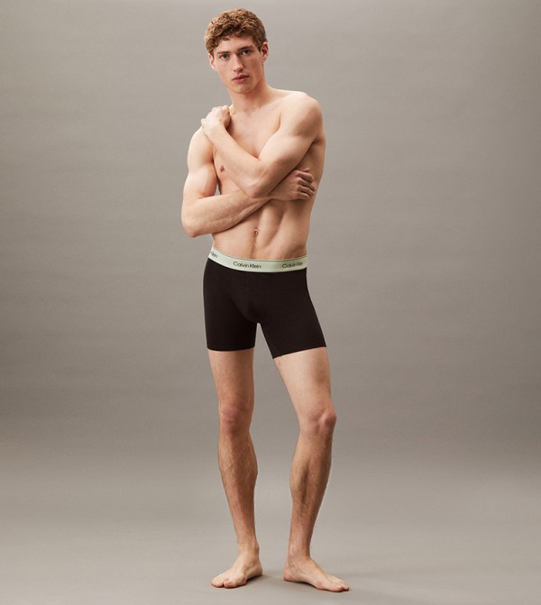 Calvin Klein  - Black Trunks & Briefs