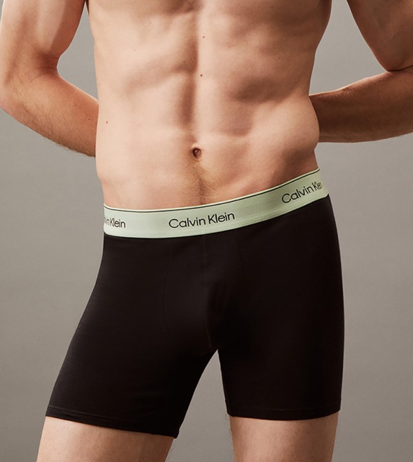 Calvin Klein  - Black Trunks & Briefs